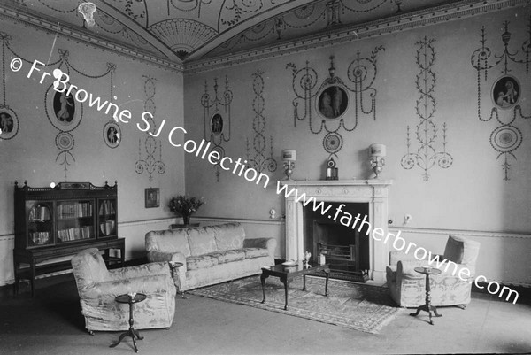 ITALIAN LEGATION  LUCAN HOUSE  SALOON FRON SOUTH WEST